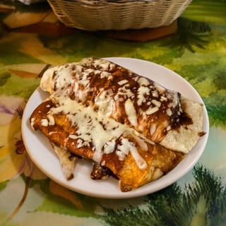 K. One burrito, one chalupa, one beef taco and one enchilada