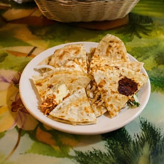 20. Chicken and Cheese Quesadilla
